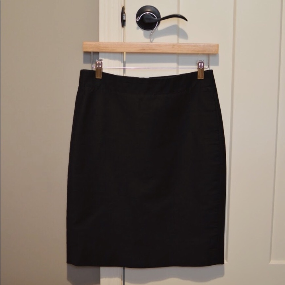 J. Crew : No. 2 Pencil Skirt - Black